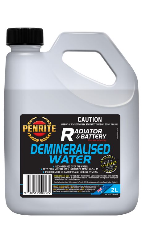 Demineralised Water - Penrite 2L