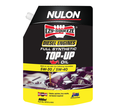 Diesel Engine Full Synthetic Top-Up Oil 900mL - Nulon