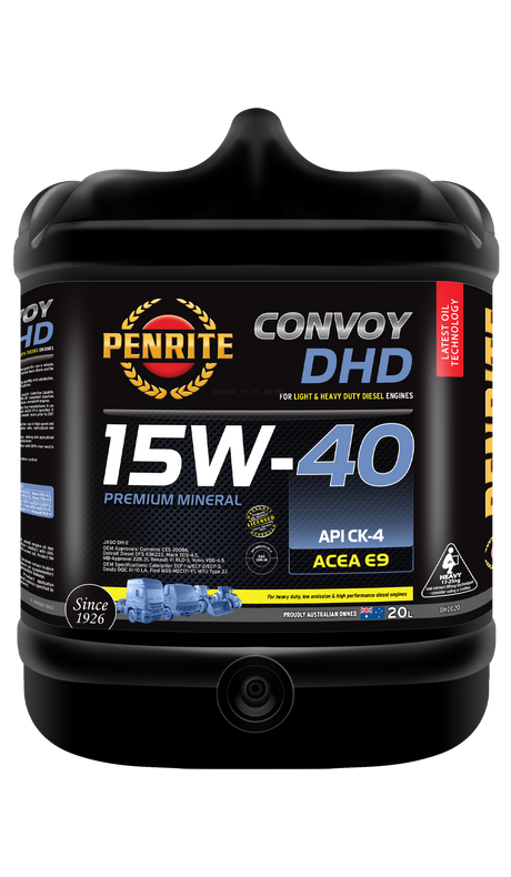 CONVOY DHD 15W-40 (Premium Mineral) - Penrite 20L