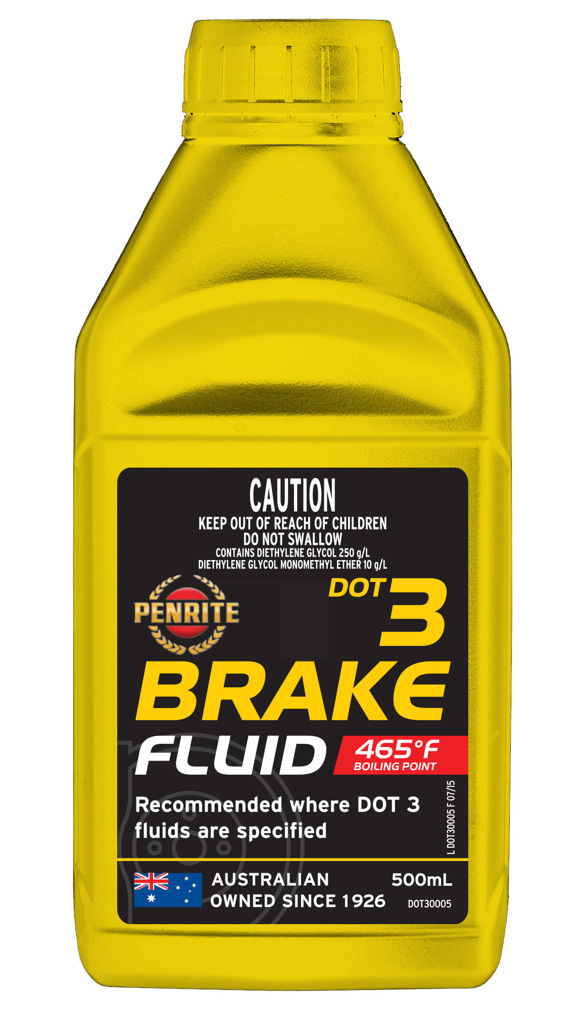 DOT 3 Brake Fluid - Penrite 4L