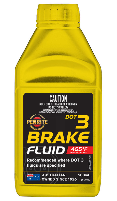 DOT 3 Brake Fluid - Penrite | Universal Auto Spares