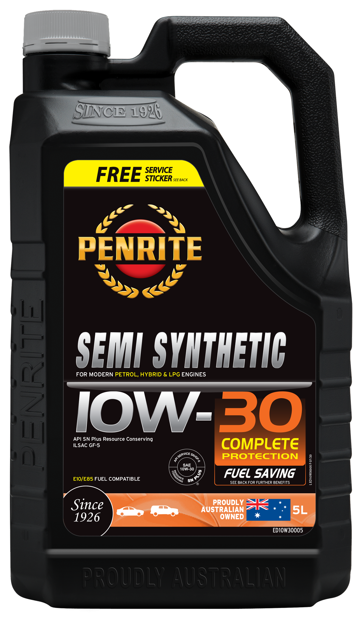 Semi Synthetic 10W-30 5L - Penrite