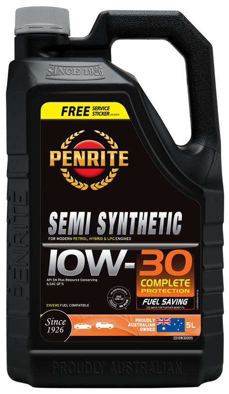 Semi Synthetic 10W-30 5L - Penrite | Universal Auto Spares