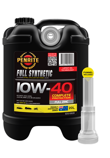Full Synthetic 10W-40 - Penrite 20L