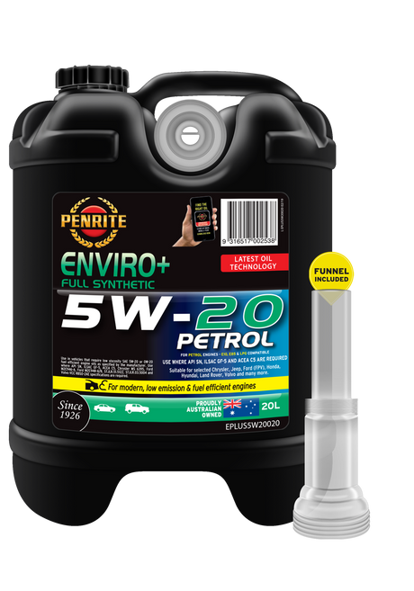 ENVIRO+ 5W-20 (FULL SYN.) - Penrite 20L