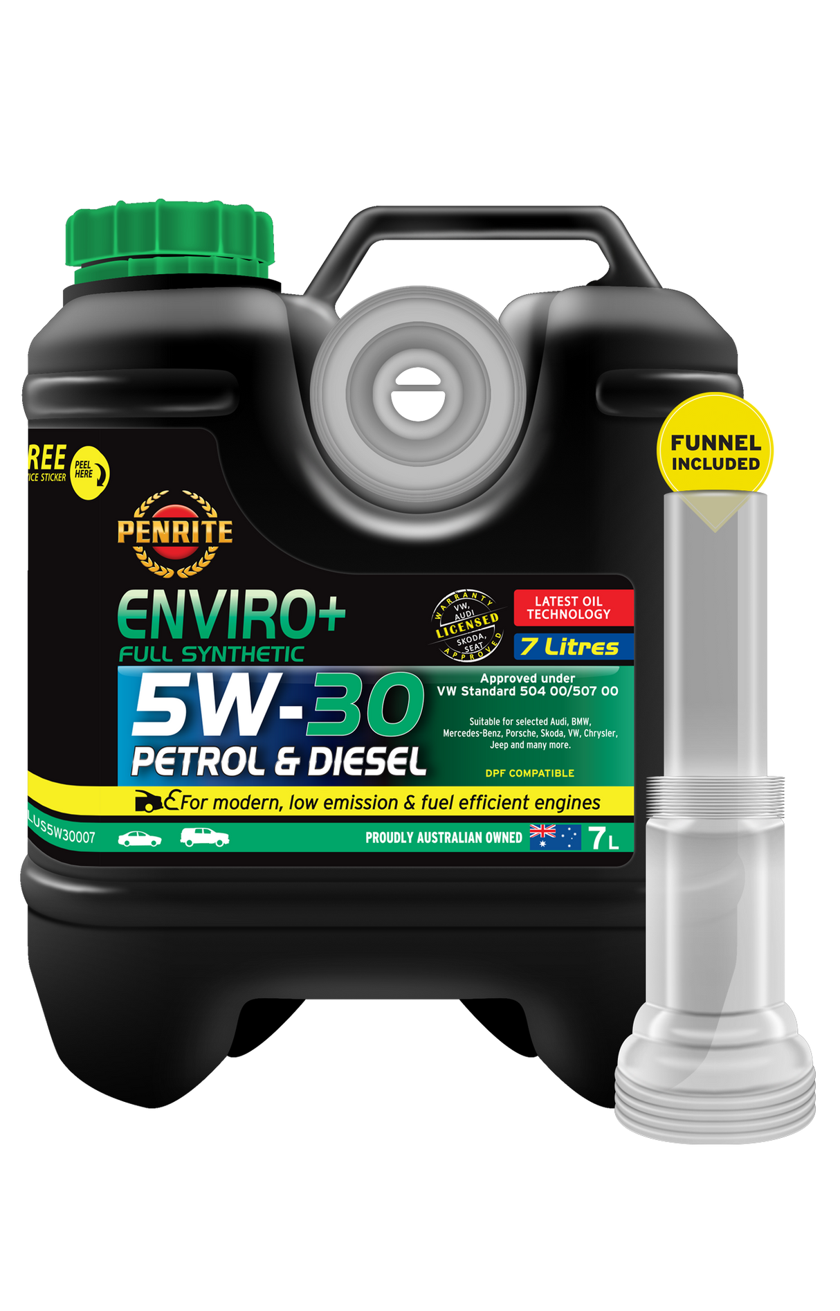 ENVIRO+ 5W-30 (FULL SYN) - Penrite 7L