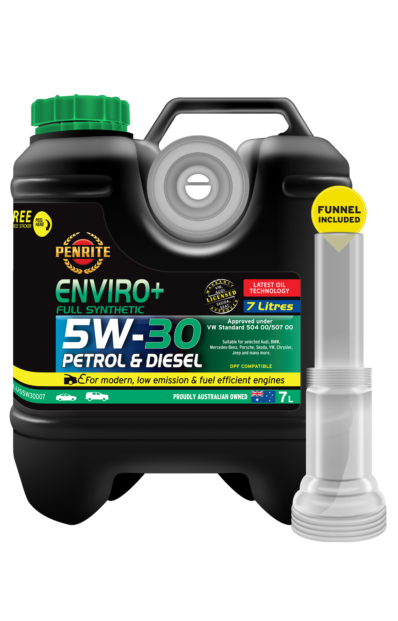 ENVIRO+ 5W-30 (FULL SYN) - Penrite 7L