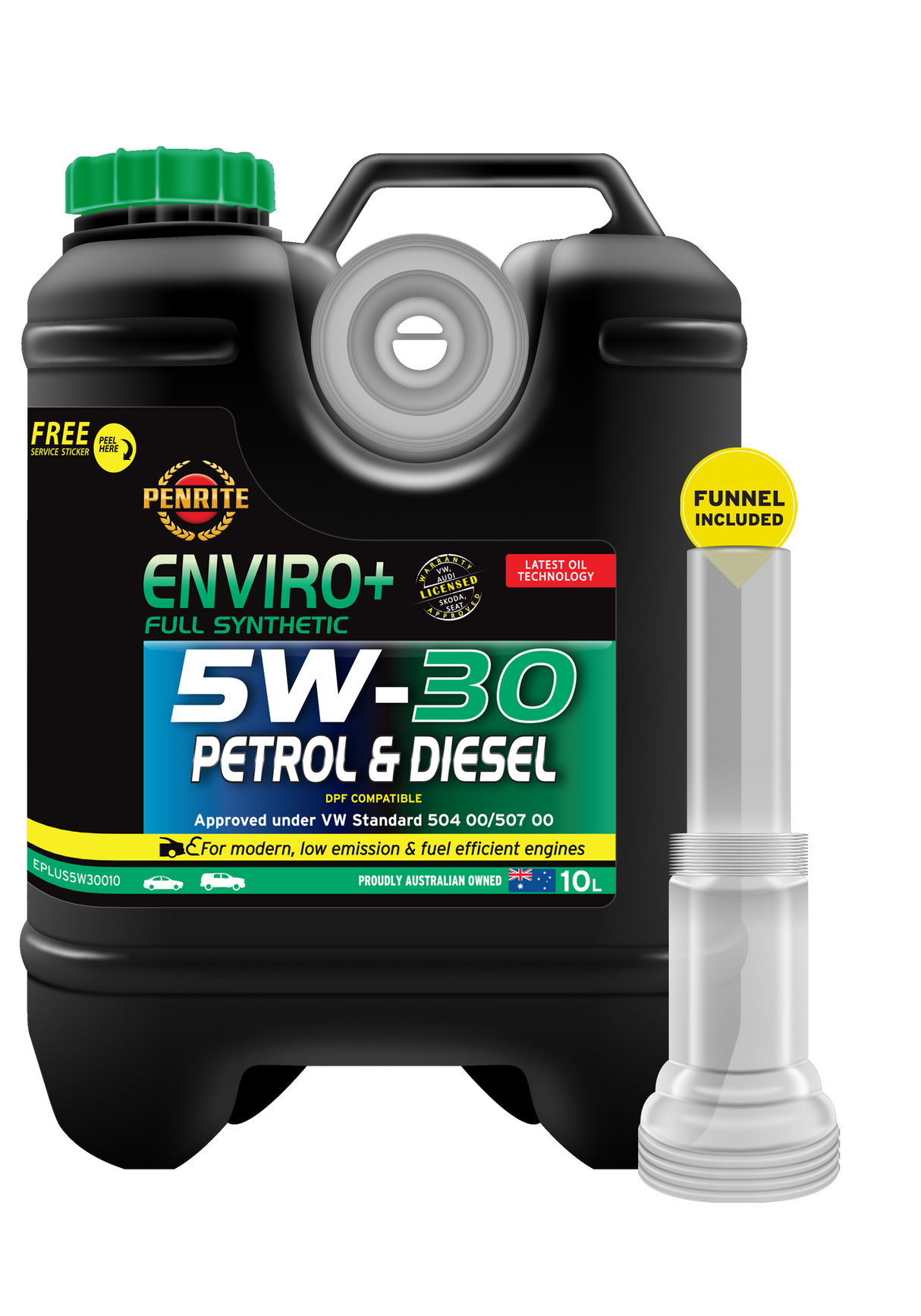 ENVIRO+ 5W-30 (FULL SYN) - Penrite 10L