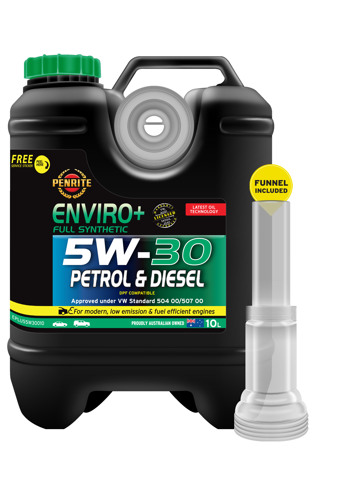ENVIRO+ 5W-30 (FULL SYN) - Penrite 10L