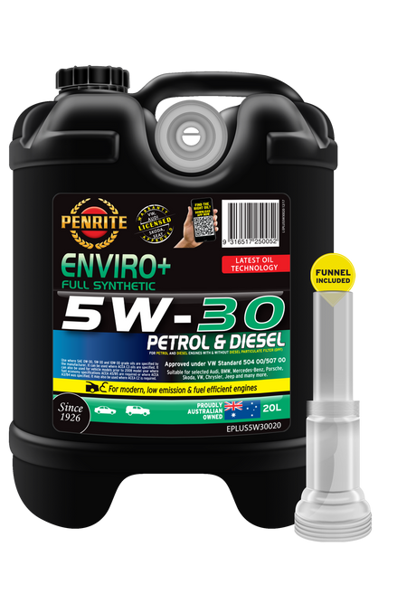 ENVIRO+ 5W-30 (FULL SYN) - Penrite 20L