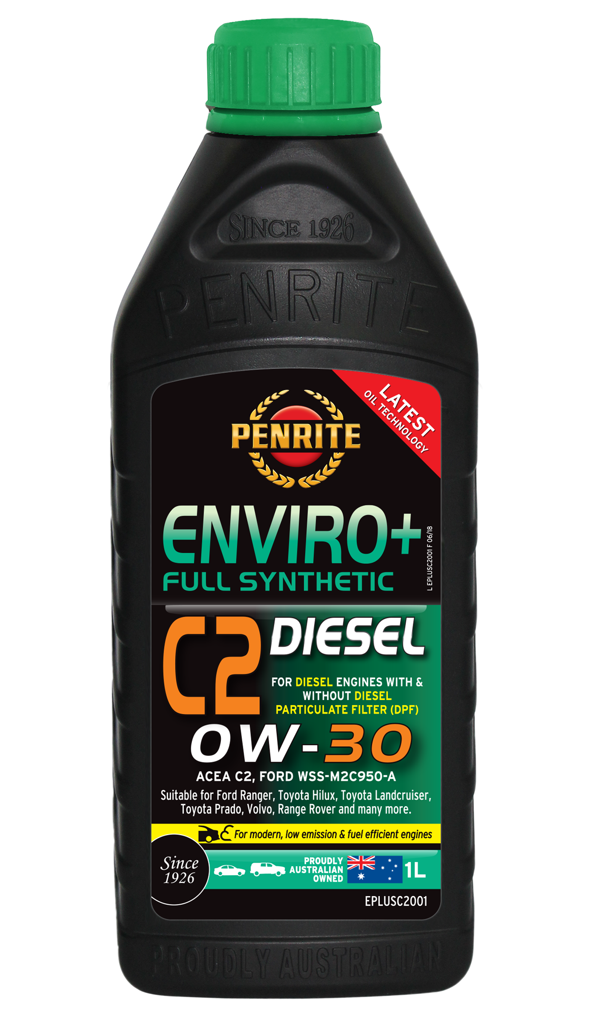 ENVIRO+ C2 0W-30 (FULL SYN) - Penrite