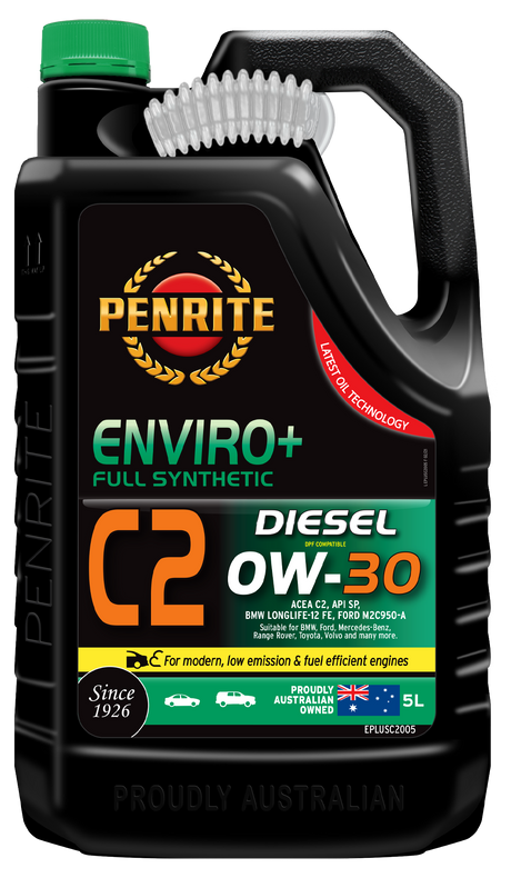 ENVIRO+ C2 0W-30 (FULL SYN) - Penrite 5L