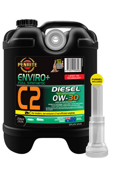 ENVIRO+ C2 0W-30 (FULL SYN) - Penrite 20L