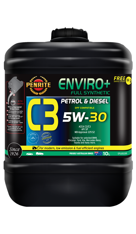 ENVIRO+ C3 5W-30 (FULL SYN) - Penrite 10L