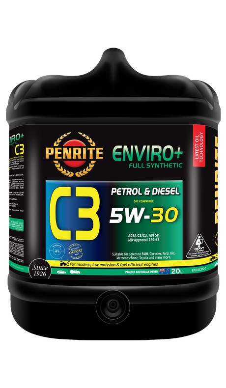 ENVIRO+ C3 5W-30 (FULL SYN) - Penrite 20L