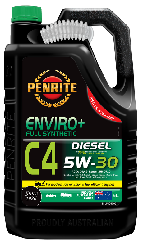ENVIRO+ C4 5W-30 (FULL SYN) - Penrite 5L