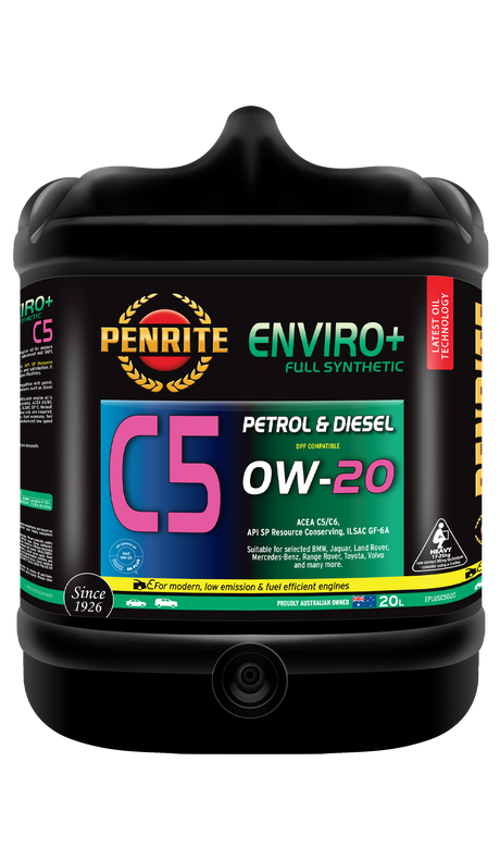 ENVIRO+ C5 0W-20 (FULL SYN) - Penrite 20L