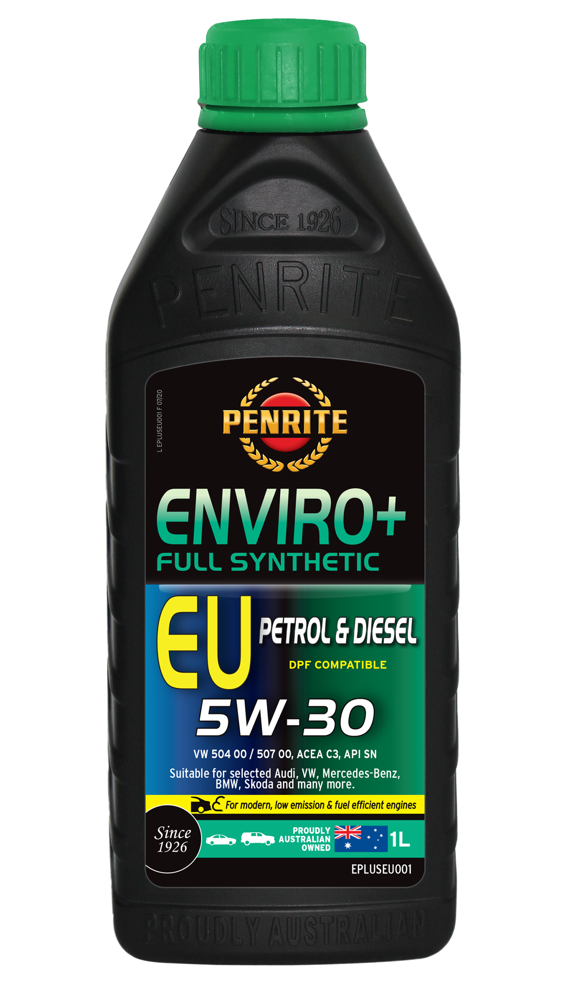 ENVIRO+ EU 5W-30 (FULL SYN) - Penrite