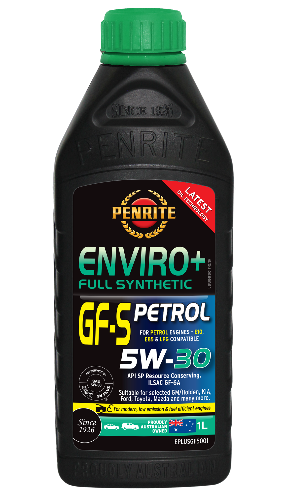 ENVIRO+ GF-S 5W-30 (FULL SYN) - Penrite