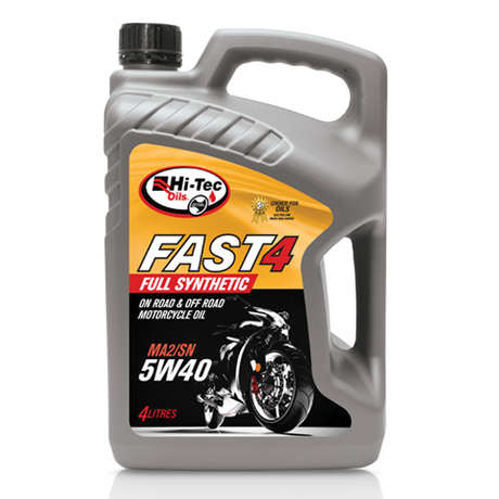 Fast 4 SYN MA2 Motorcycle Oils - Hi-Tec Oils | Universal Auto Spares