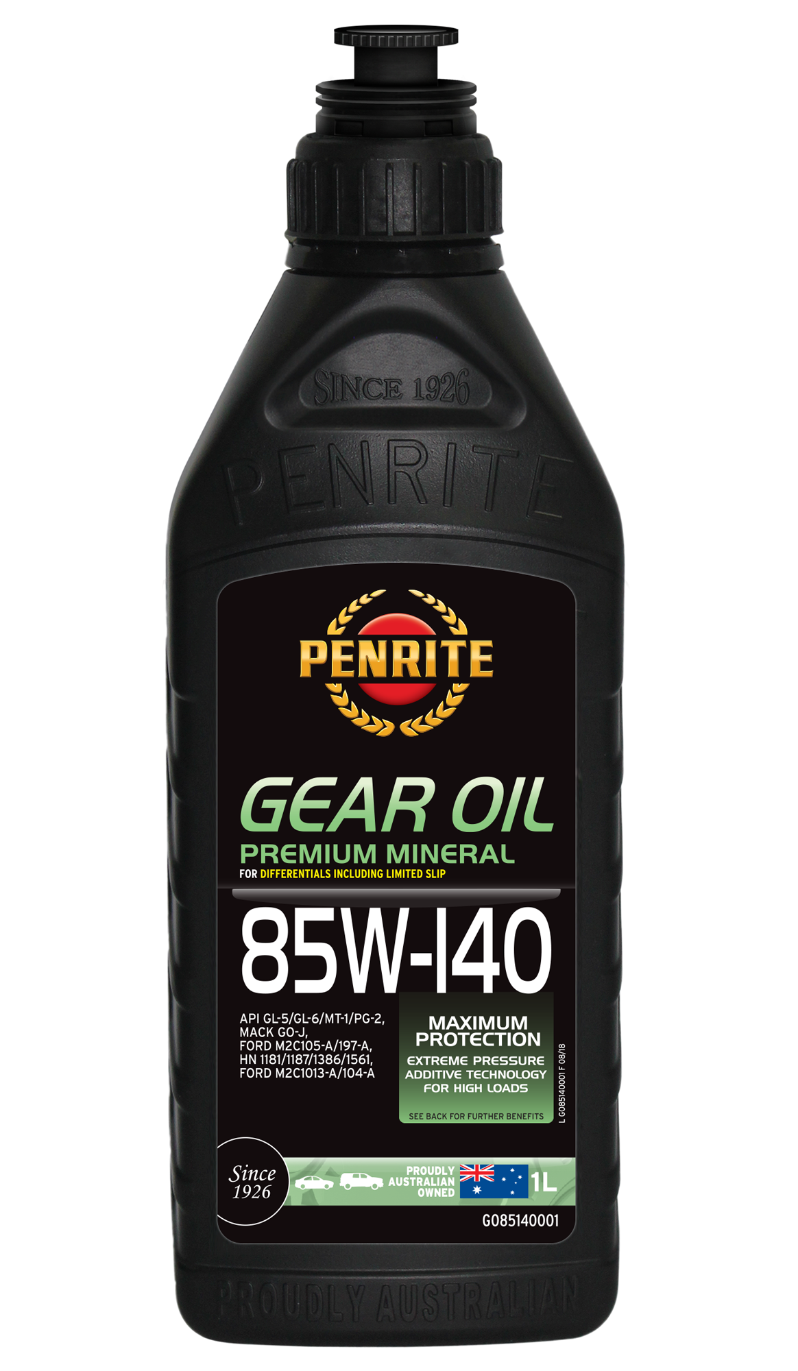 GEAR OIL 85W-140 (Mineral) - Penrite 1L