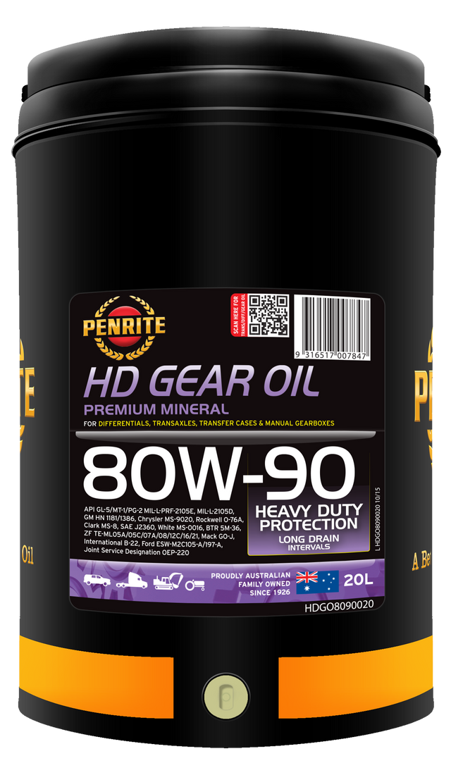 HD Gear Oil 80W-90 (Mineral) 20L - Penrite