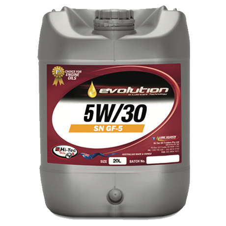 Evolution 5W/30 SN GF-5 - Hi-Tec Oils