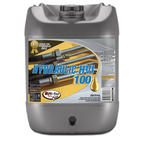 HVI Hydraulic Oil 100 - Hi-Tec Oils