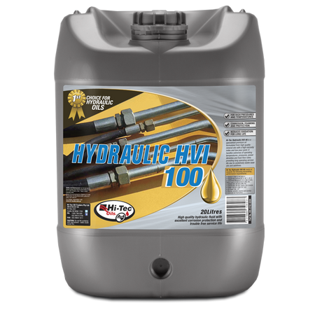 HVI Hydraulic Oil 100 - Hi-Tec Oils