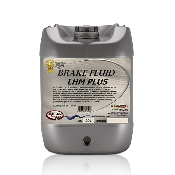 LHM Plus Hydraulic Brake Fluid - Hi-Tec Oils