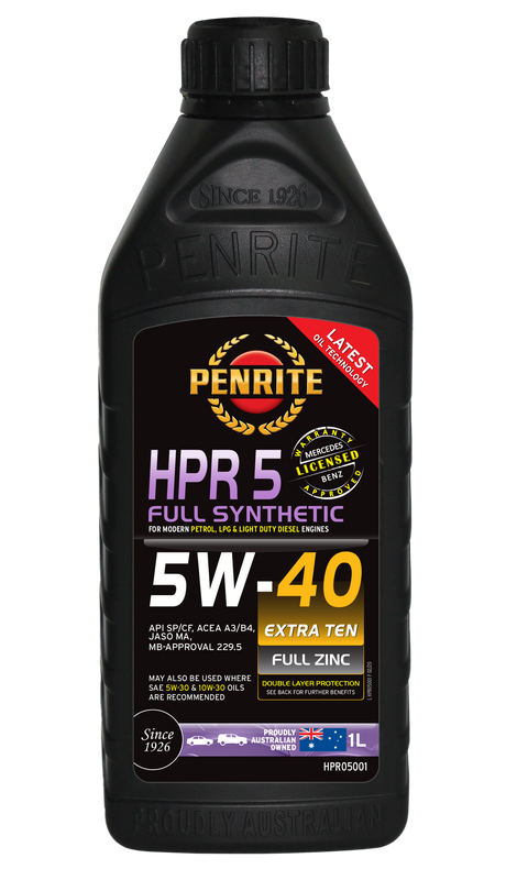 HPR 5 5W-40 (Full Synthetic) - Penrite | Universal Auto Spares