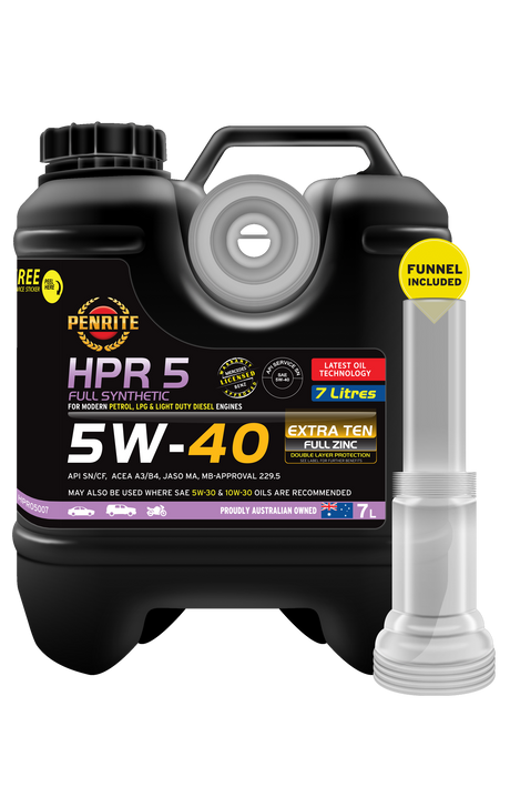 HPR 5 5W-40 (Full Synthetic) - Penrite 7L