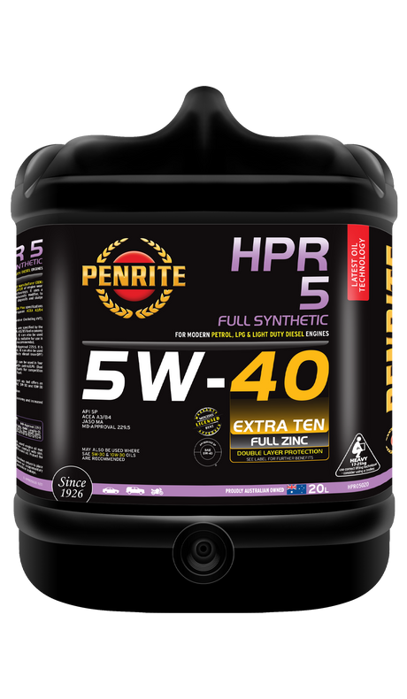 HPR 5 5W-40 (Full Synthetic) - Penrite 20L