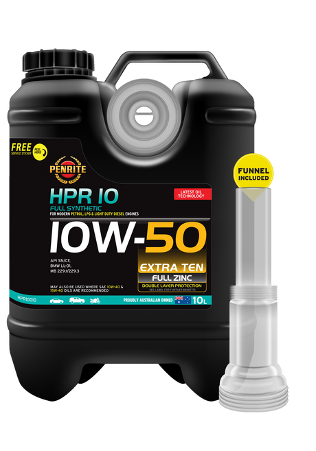 HPR 10 10W-50 (Full Synthetic) - Penrite 10L
