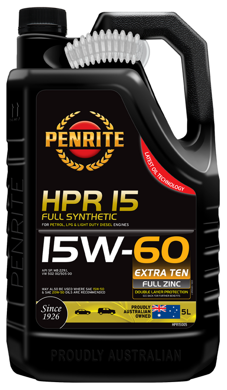 HPR 15 15W-60 (Full Synthetic) - Penrite 5L
