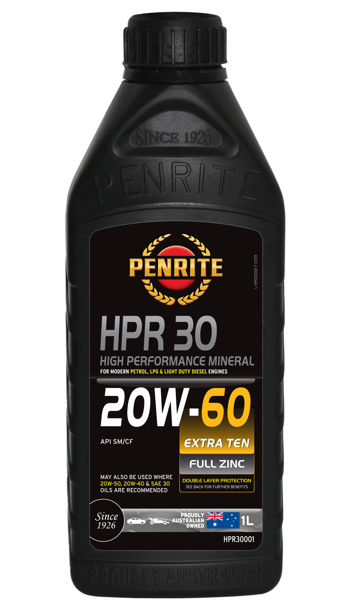HPR 30 20W-60 (Mineral) - Penrite