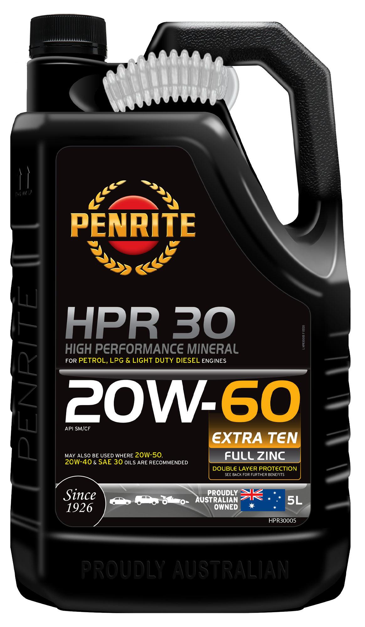 HPR 30 20W-60 (Mineral) - Penrite 5L