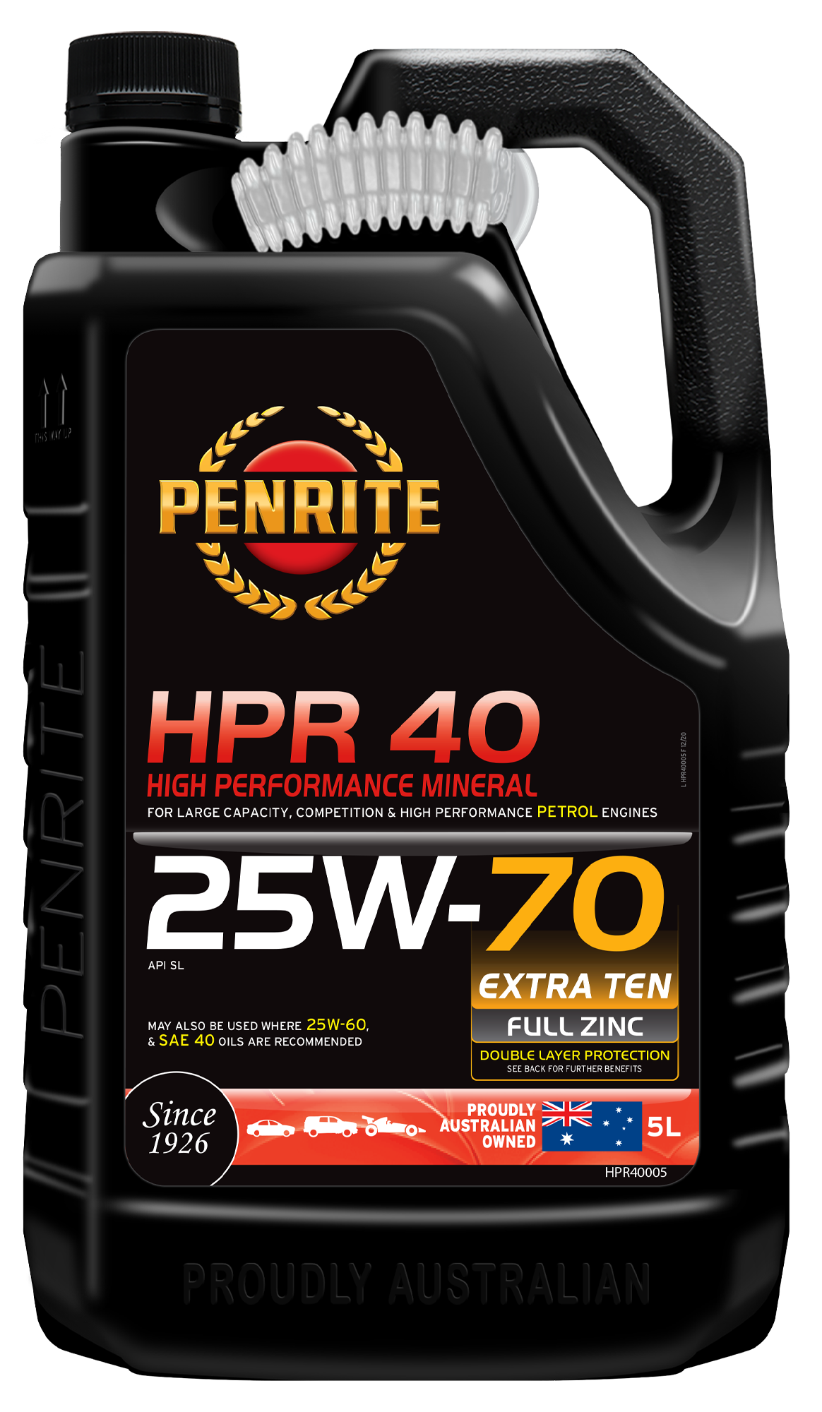 HPR 40 25W-70 (Mineral) - Penrite 5L