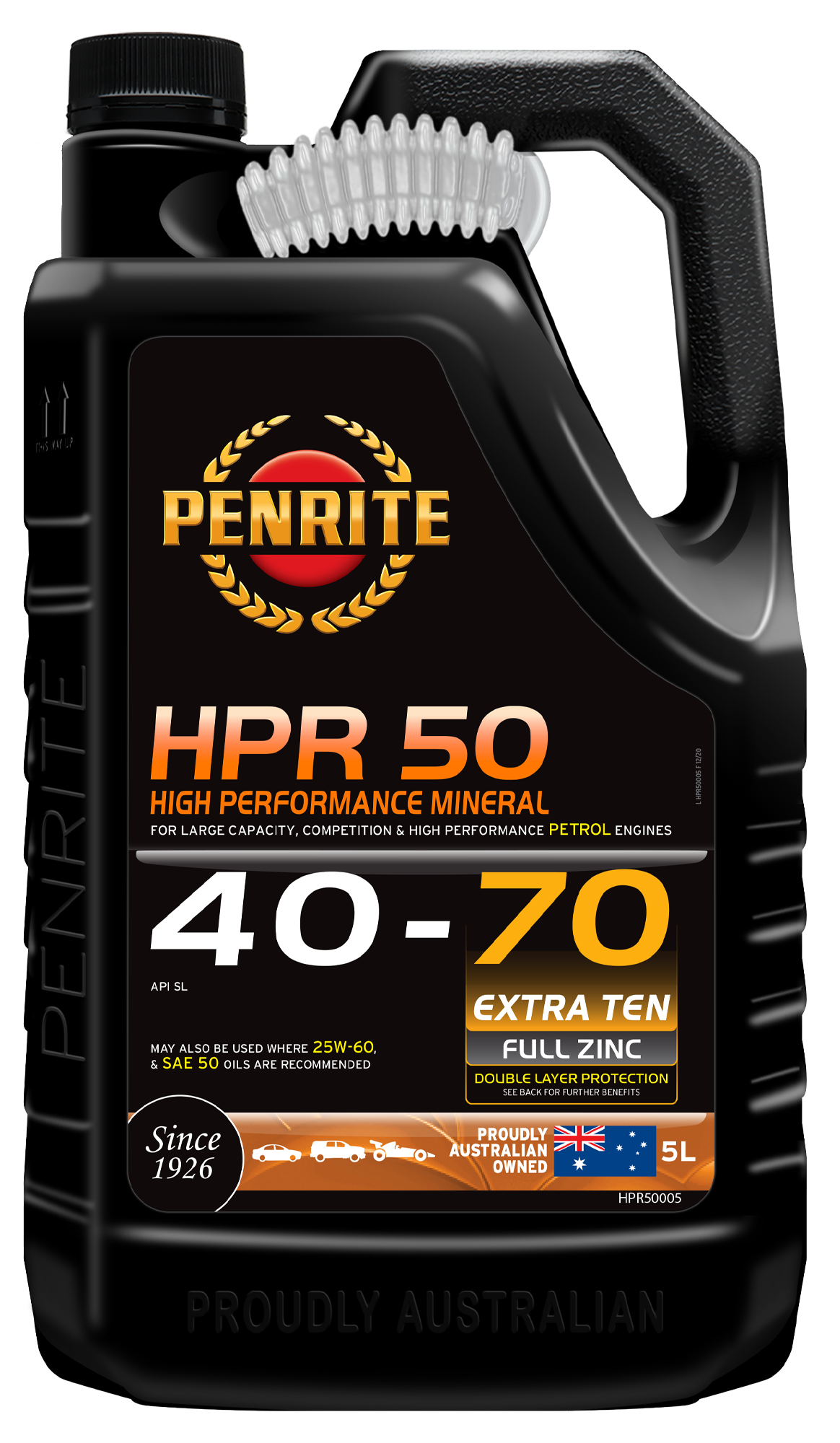 HPR 50 40-70 (Mineral) - Penrite 5L