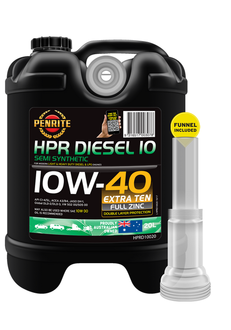 HPR DIESEL 10 10W-40 (SEMI SYN) - Penrite 20L