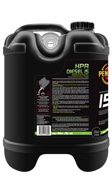 HPR DIESEL 15 15W-50 (SEMI SYN) - Penrite