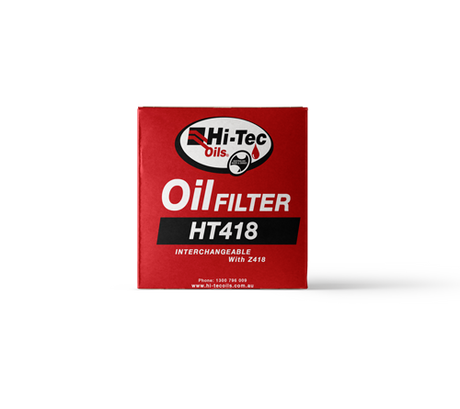 HT418 Oil Filter - Hi-Tec Oils