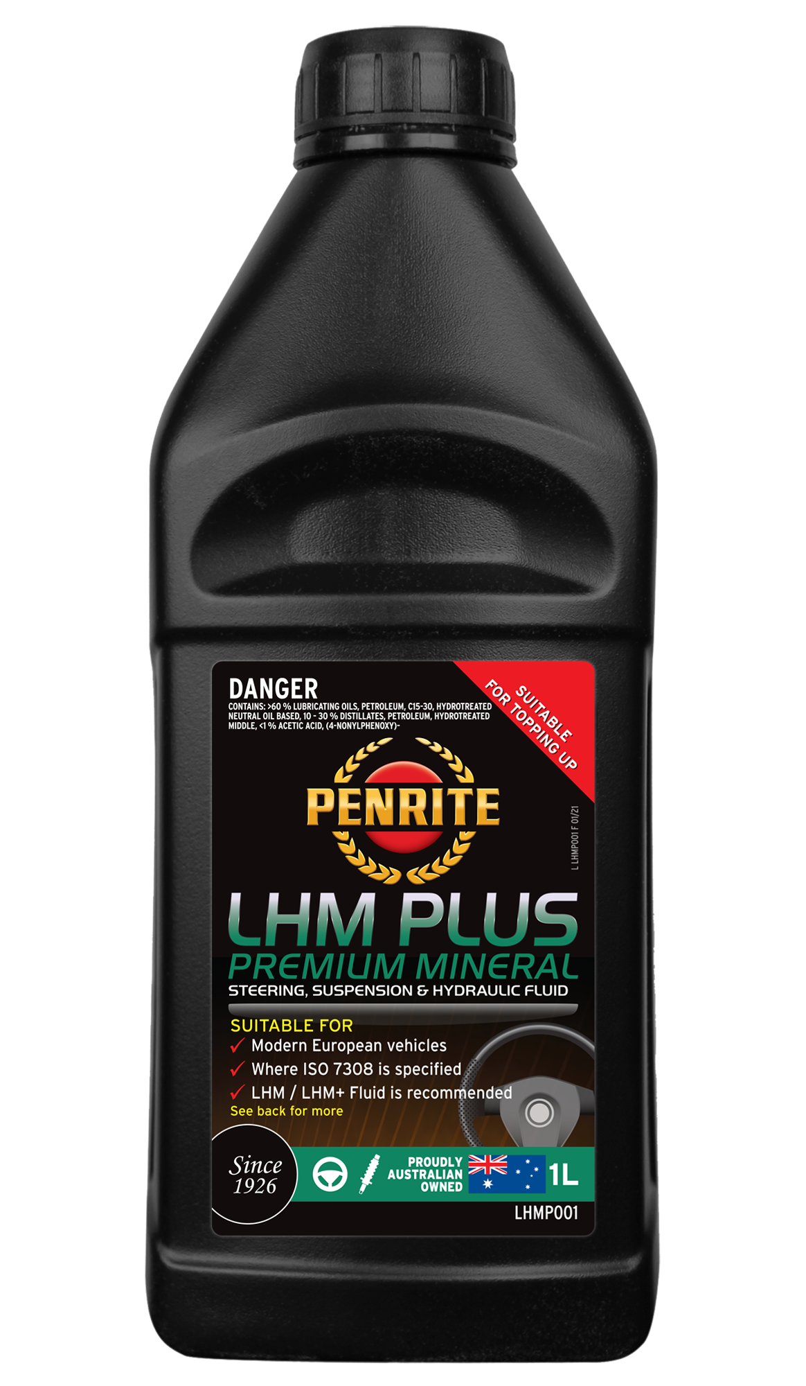 LHM Plus Premium Mineral 1L - Penrite | Universal Auto Spares