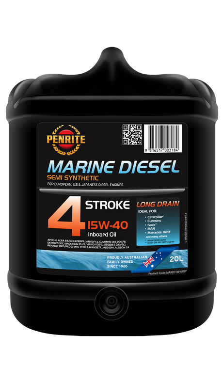 Marine Diesel 4 Stroke 15W-40 (Semi Syn.) 20L - Penrite