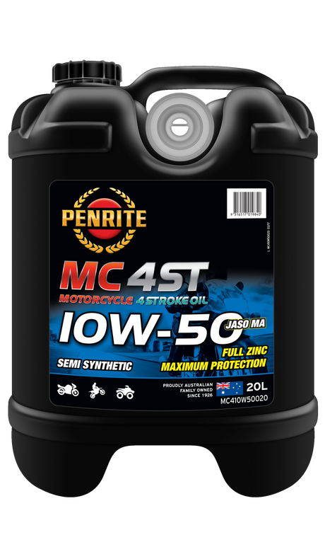 MC-4ST Semi Synthetic 10W-50 - Penrite  4 X 4 Litre (Carton Only) | Universal Auto Spares