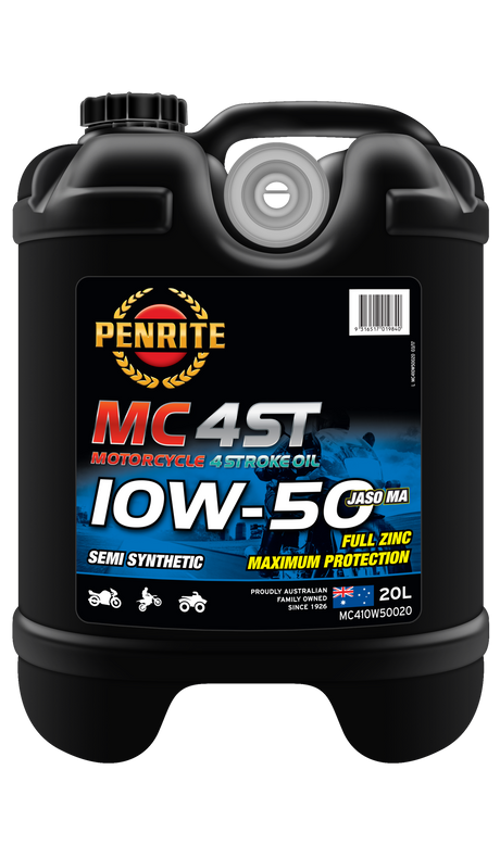 MC-4ST Semi Synthetic 10W-50 - Penrite 4 X 4 Litre (Carton Only) 20L