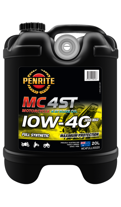 MC-4ST Full Synthetic 10W-40 - Penrite 4 X 4 Litre (Carton Only) 20L