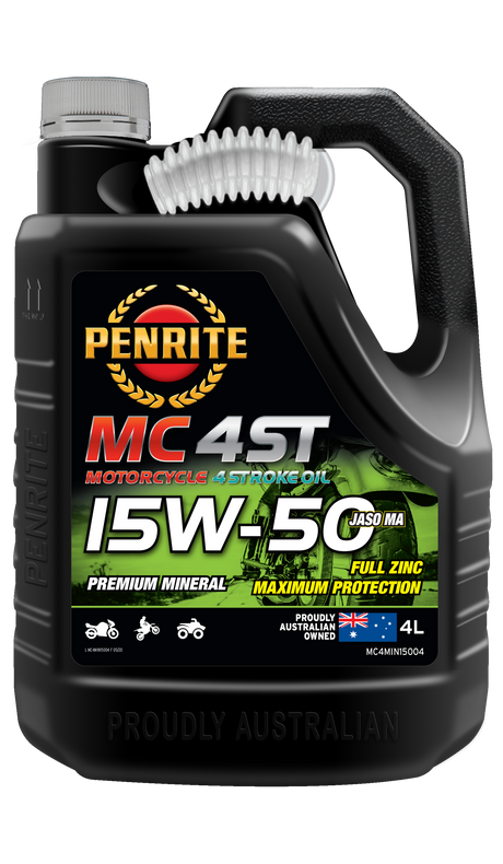 MC-4ST Mineral 15W-50 - Penrite   4 X 4 Litre (Carton Only) | Universal Auto Spares
