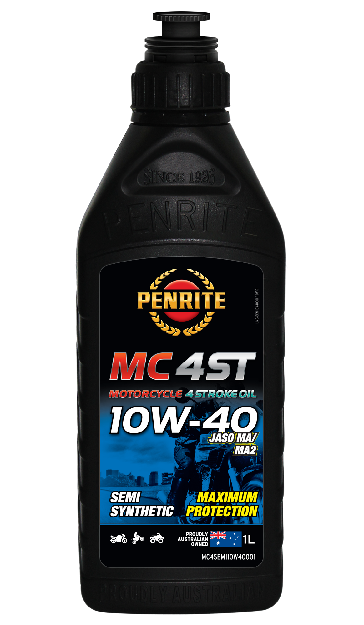MC-4ST Semi Synthetic 10W-40 - Penrite 4 X 4 Litre (Carton Only)