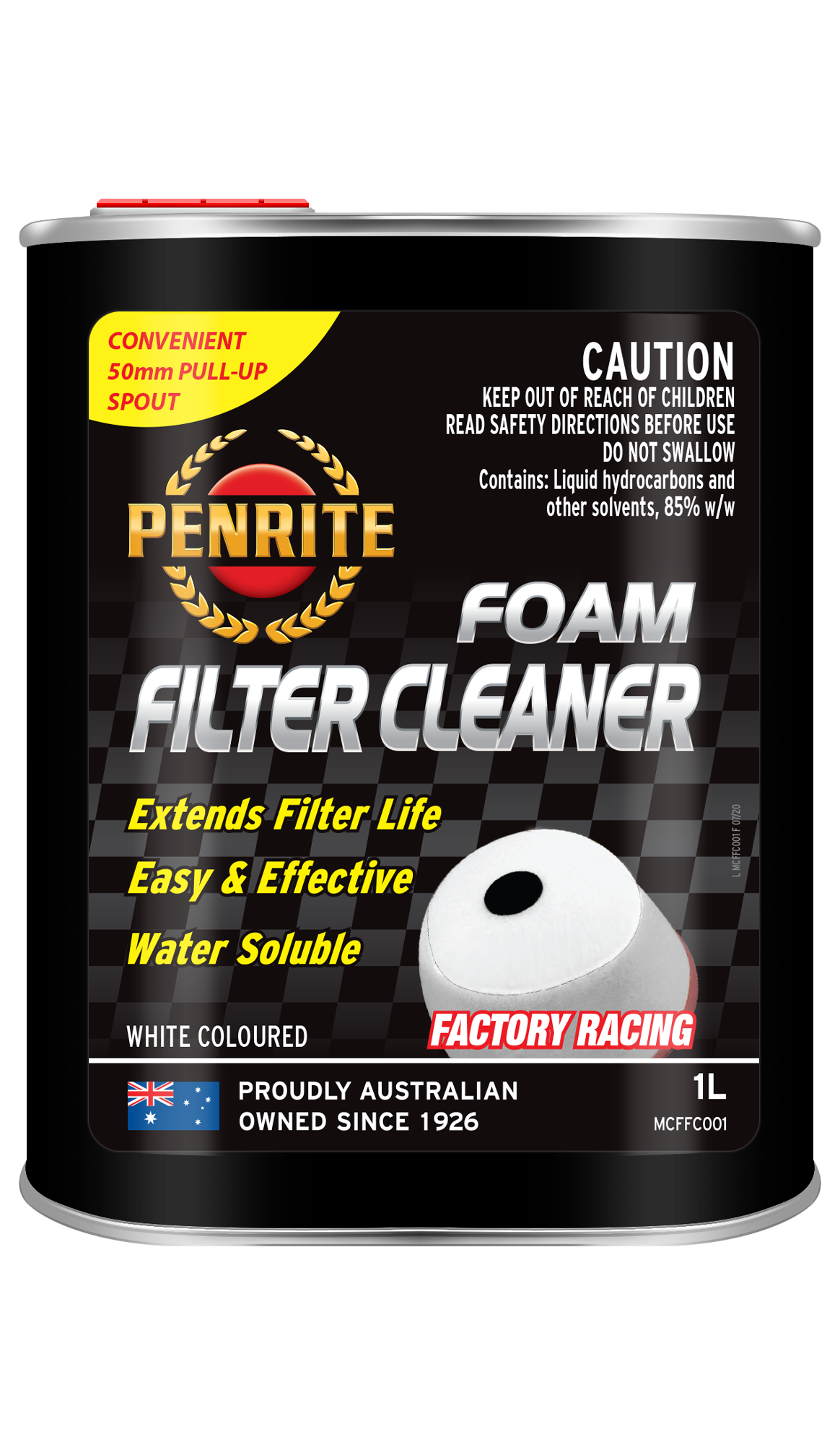 MC Foam Filter Cleaner - Penrite 4L